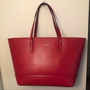 Large Red Kate Spade Purse